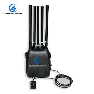 900MHz 1.2G 1.5G 2.4G 5.2G 5.8G Hệ thống phòng thủ tín hiệu máy bay không người lái với 6 ăng ten